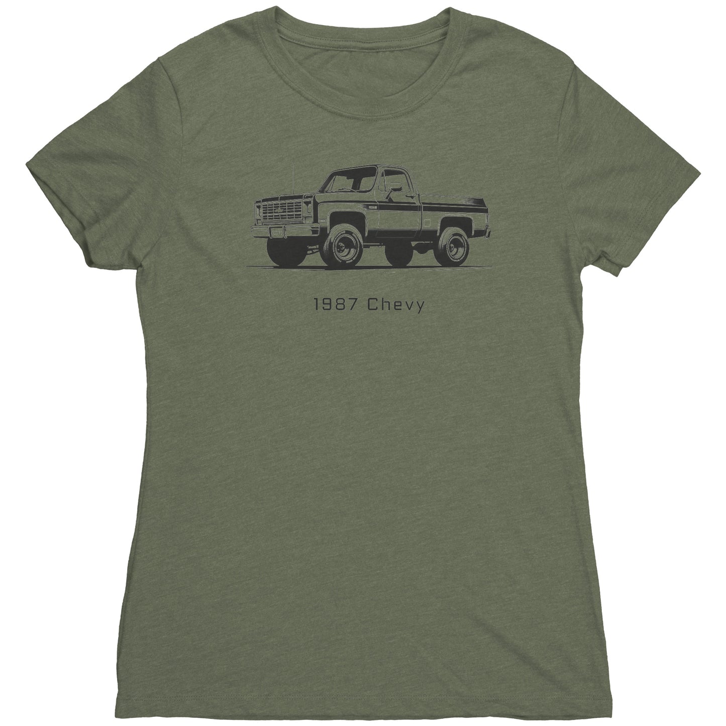 1987 Chevy K-10 Women's Tee